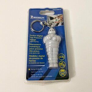 Michelin Pocket Keyring Digital Tire Pressure Gauge 3 Inch Tall